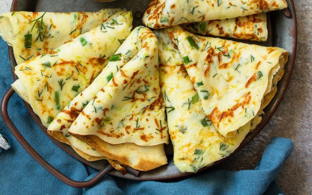 Savoury Vegetable Crepe