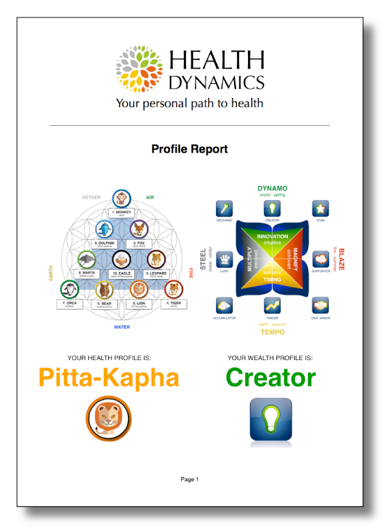 HD Profile Report sample, hd profile test