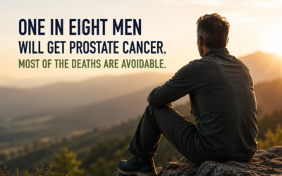 One in eight men will get prostate cancer. Most of the deaths are avoidable.