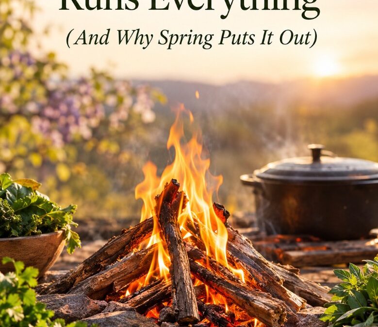 The Fire That Runs Everything (And Why Spring Puts It Out)